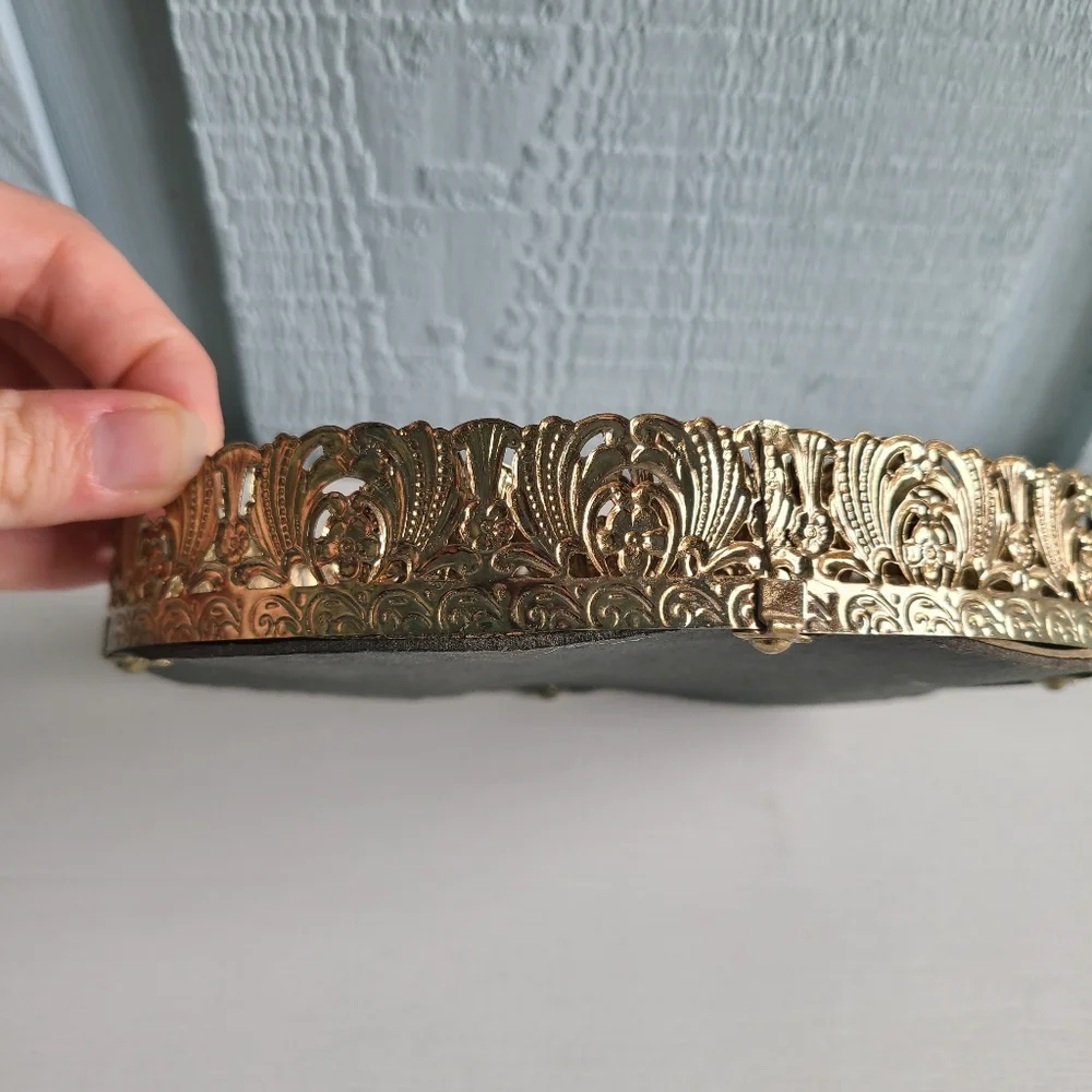Vintage Mid Century Modern Vanity Mirror Tray